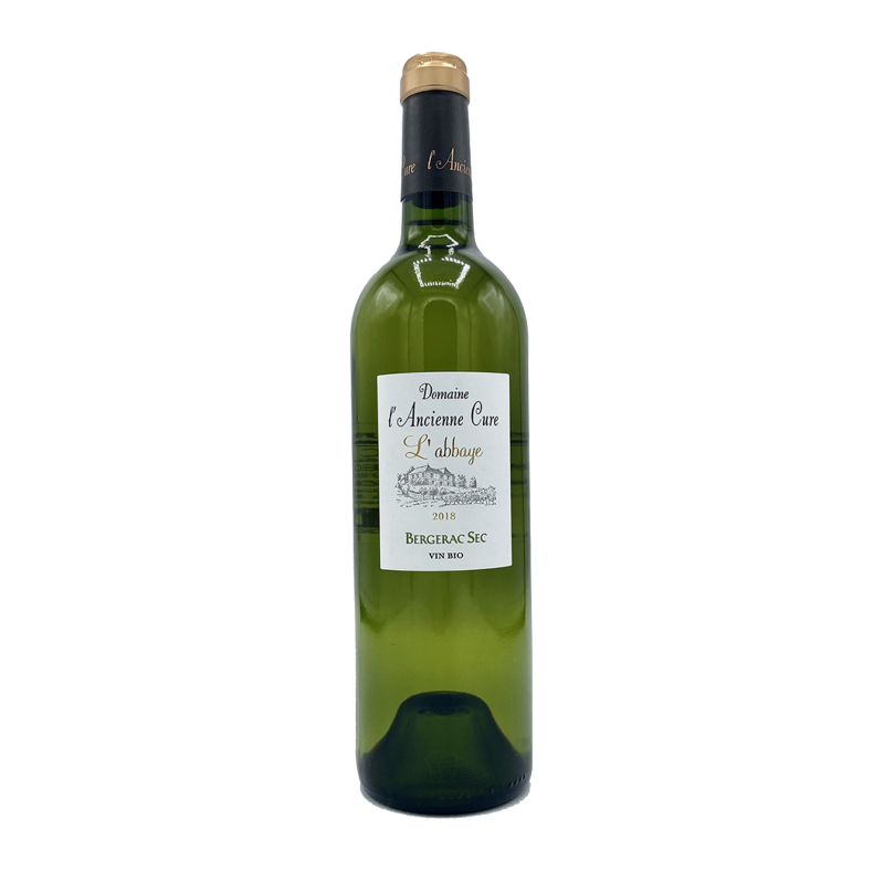 Domaine de l'Ancienne Cure L'Abbaye BIO, 2018 - Bergerac AOP Sec - Blanc - 75 cl