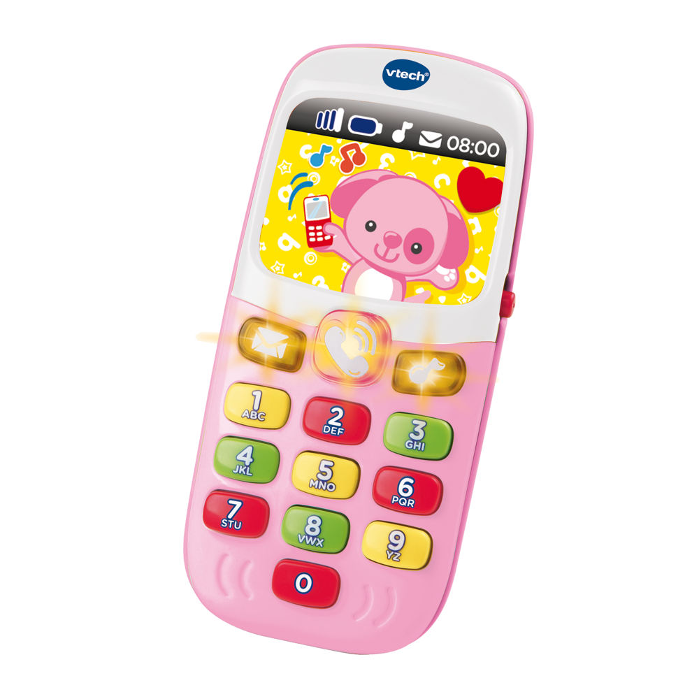 BABY SMARTPHONE BILINGUE ROSE