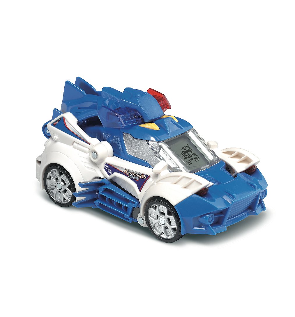 Switch & Go Dinos - Oxor, Super Therisinosaure (Voiture De Police)