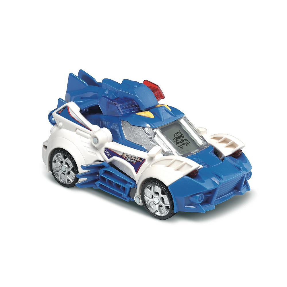 Switch & Go Dinos - Oxor, Super Therisinosaure (Voiture De Police)