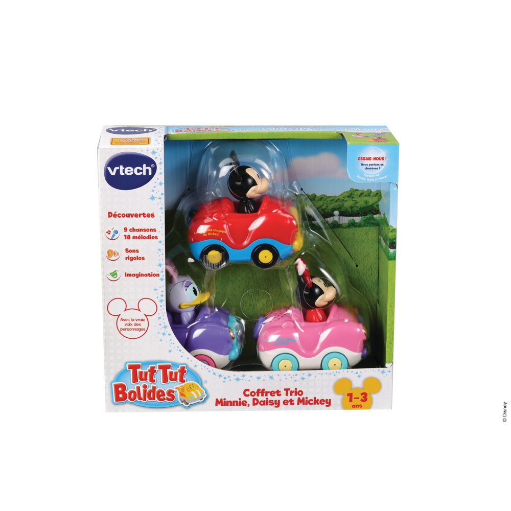 Coffret Trio Minnie/Mickey (Cabrio Minnie + Cabrio Daisy+ Cabrio Mickey) - Mickey