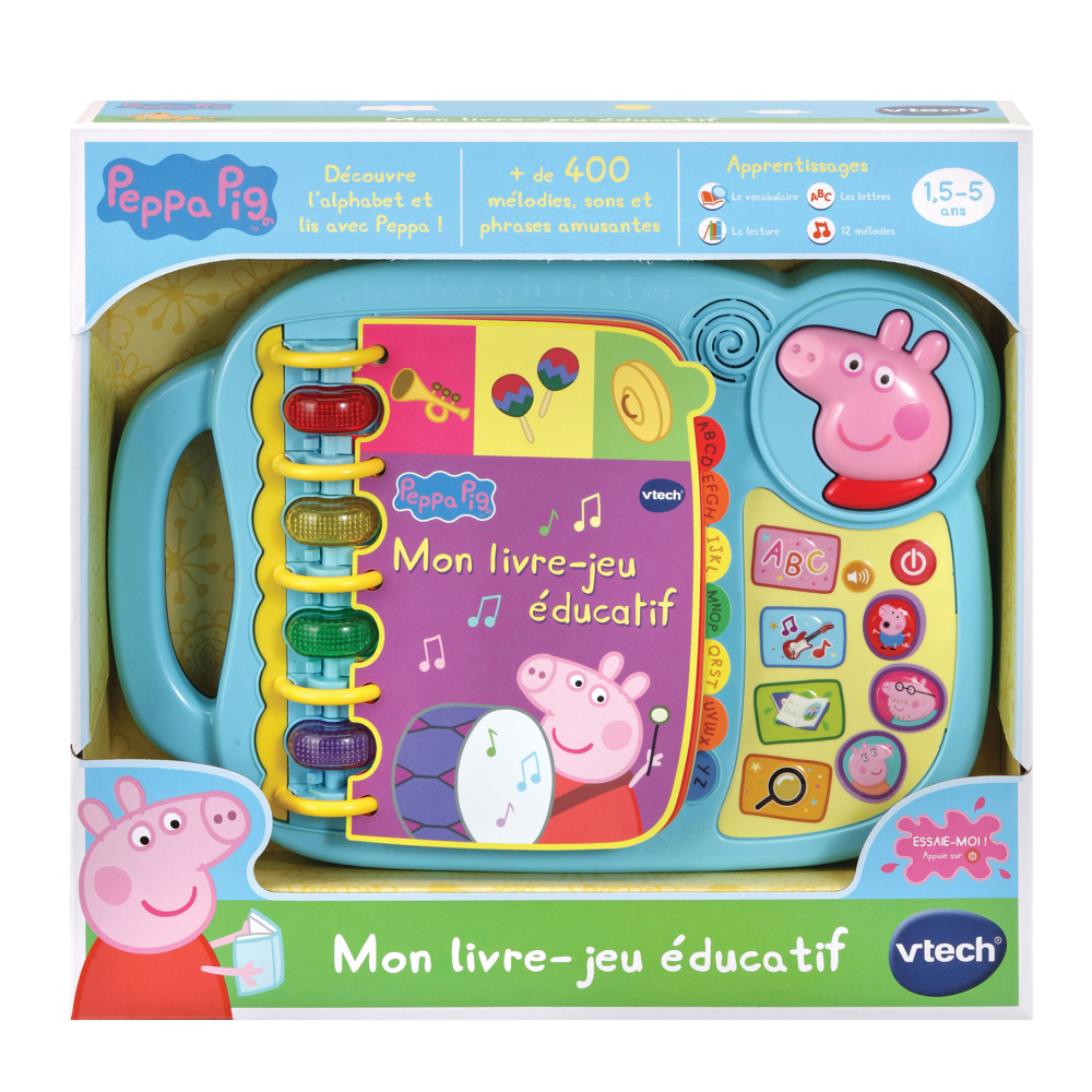 Peppa Pig - Mon Livre-Jeu Éducatif - Peppa Pig
