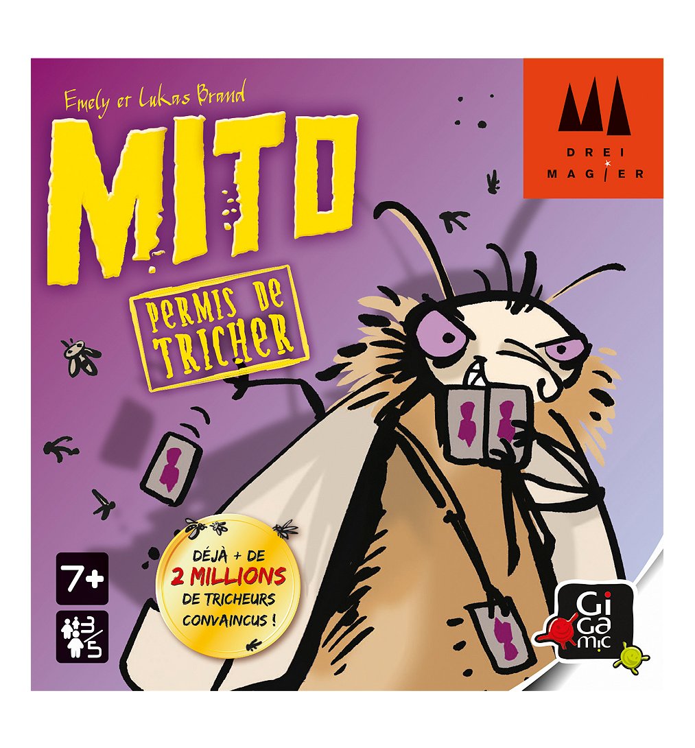 GIGAMIC - DRMIT - Jeu de Carte - Mito
