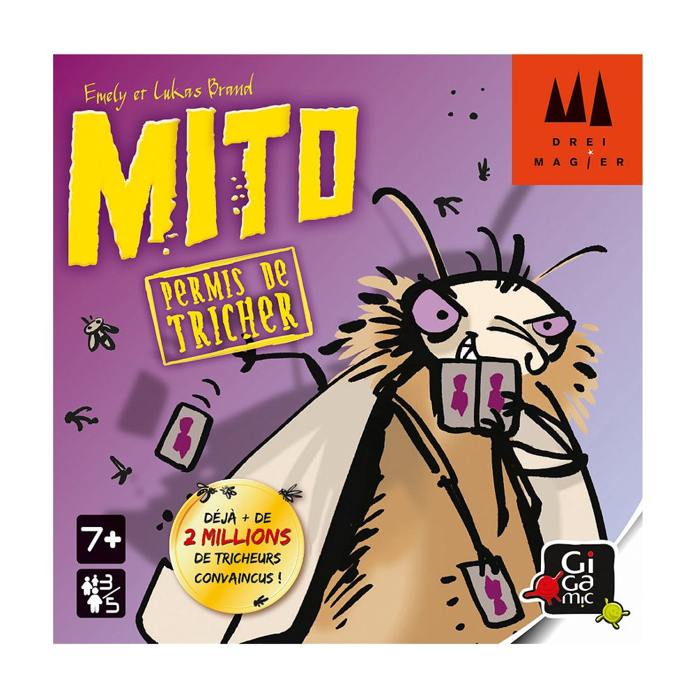 GIGAMIC - DRMIT - Jeu de Carte - Mito