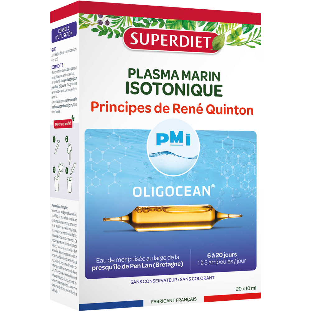 Pmi (Plasma Marin Isotonique) 20 Ampoules de 15ml