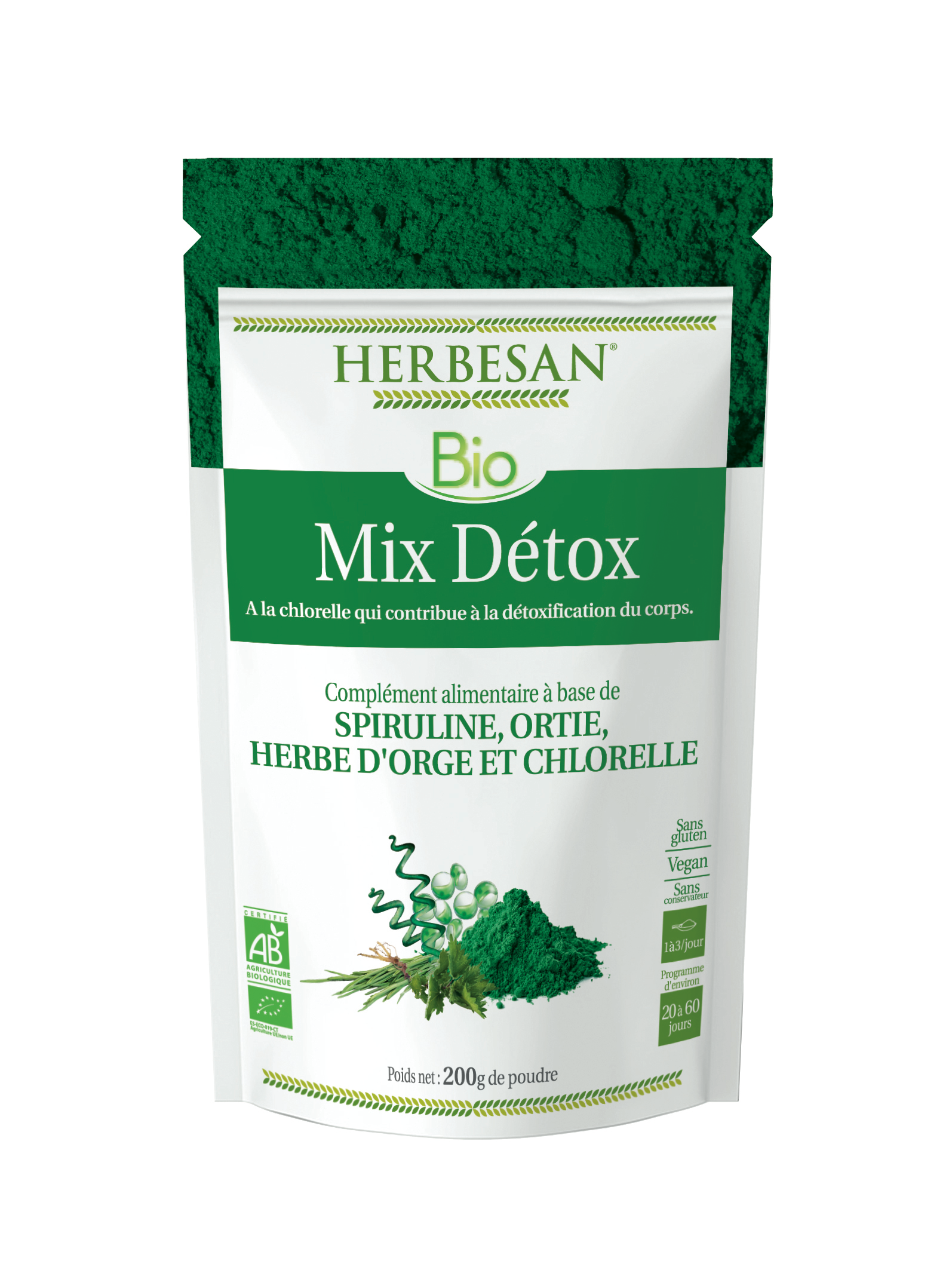Mix detox bio - poudre 200g