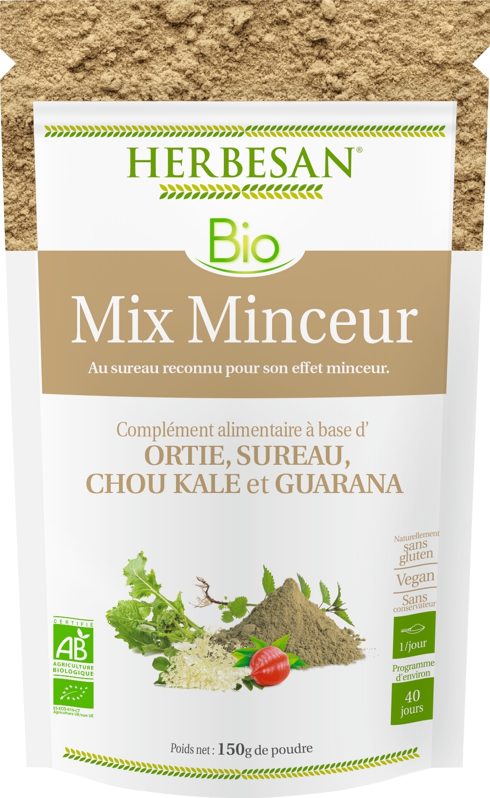 Mix Minceur bio Poudre 150g
