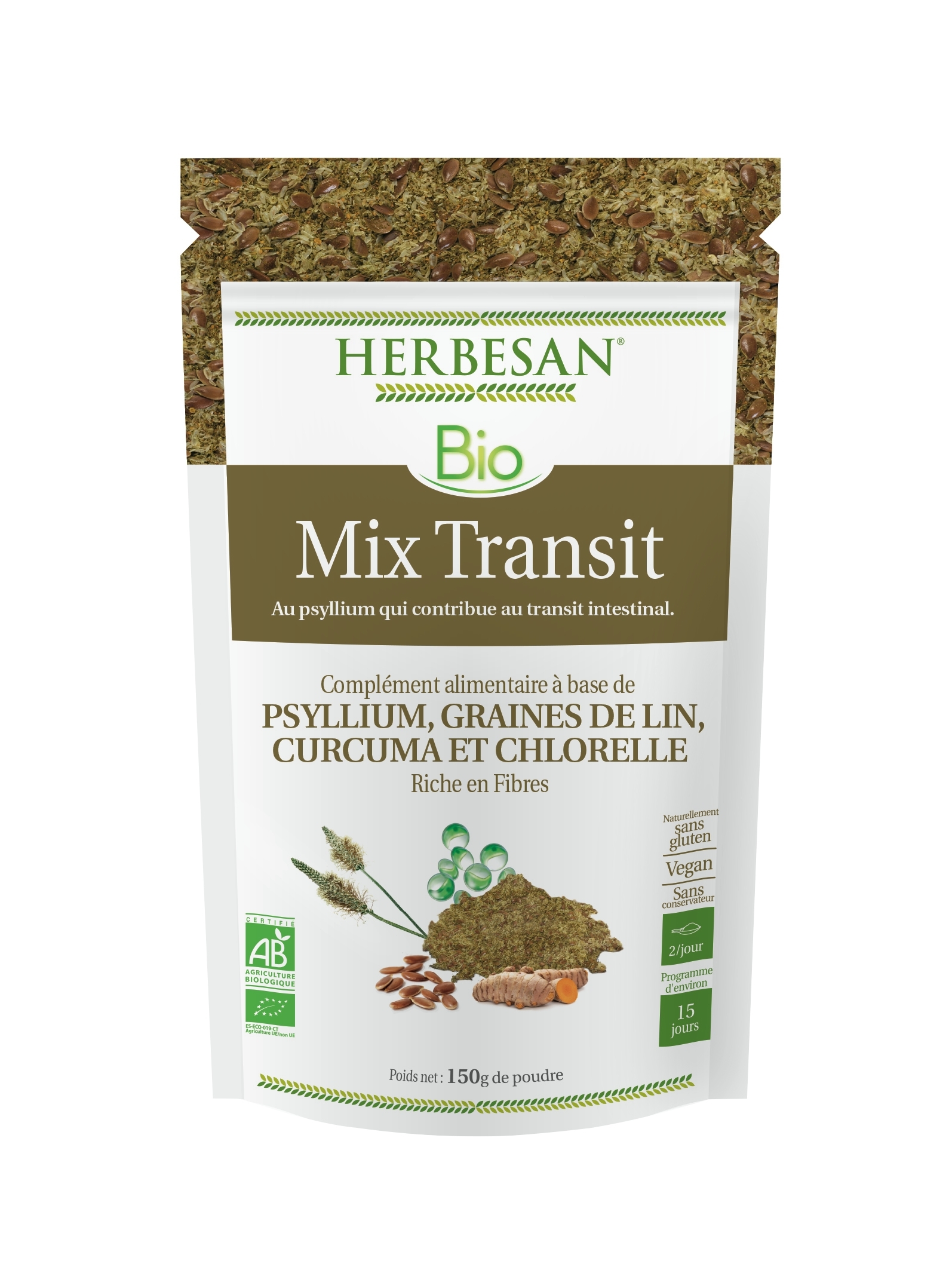 Mix Transit bio Poudre 150g