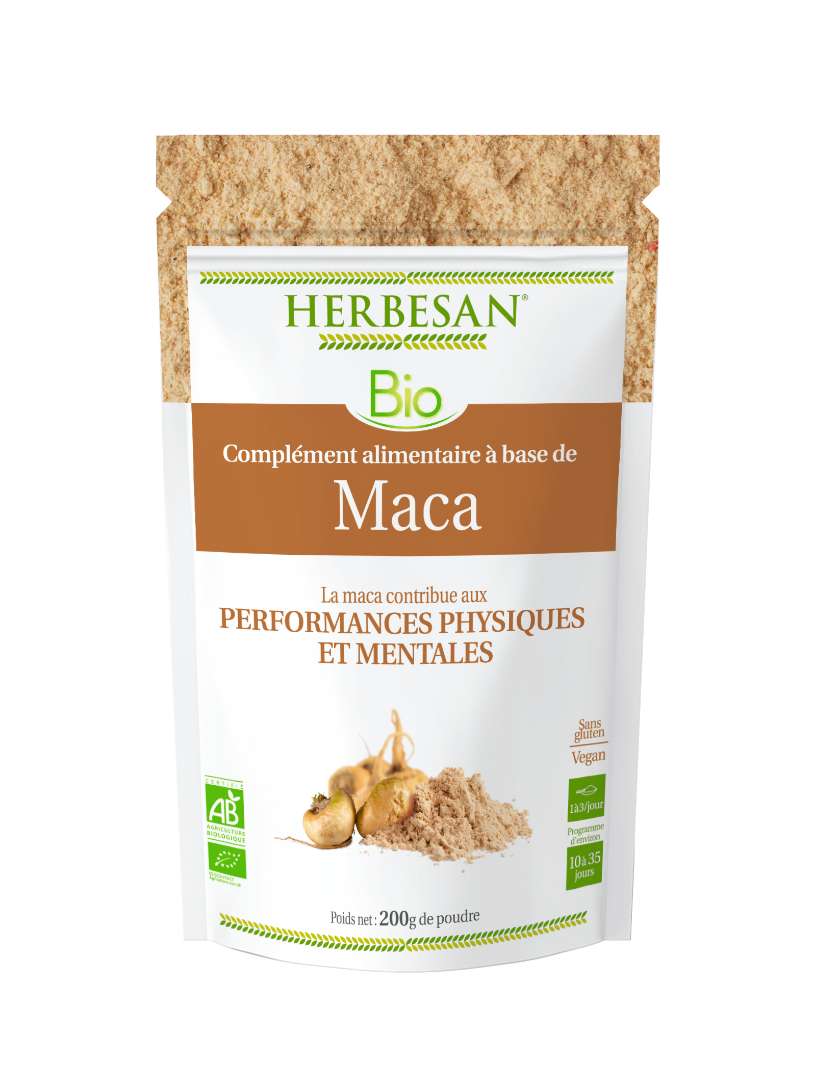 Maca bio poudre 200g