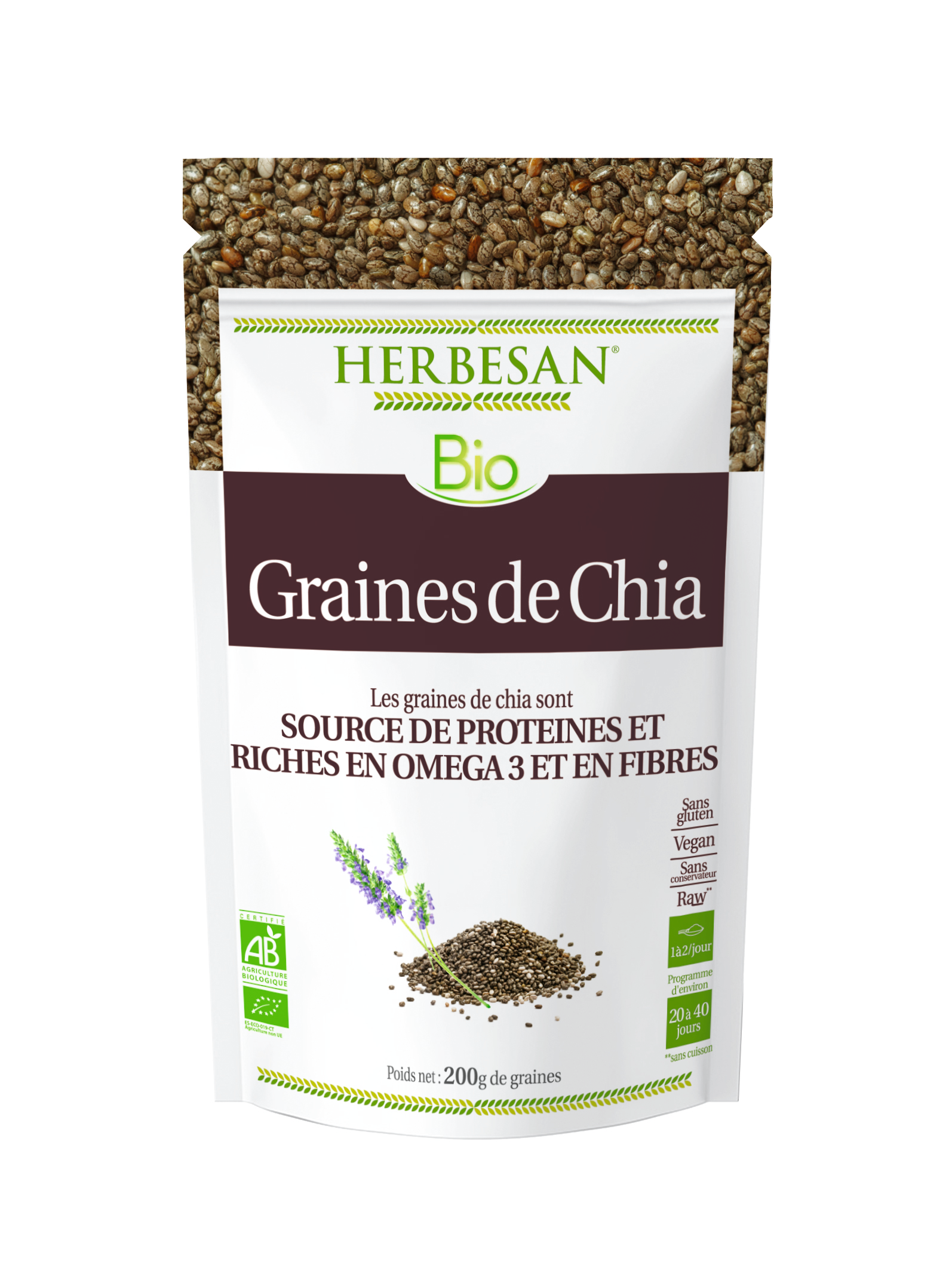 Graines de chia bio 200g