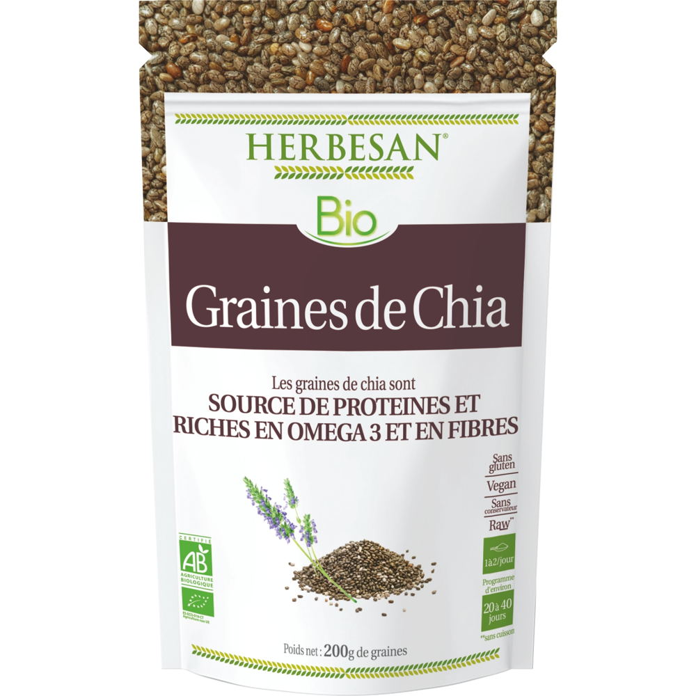 Graines de chia bio 200g