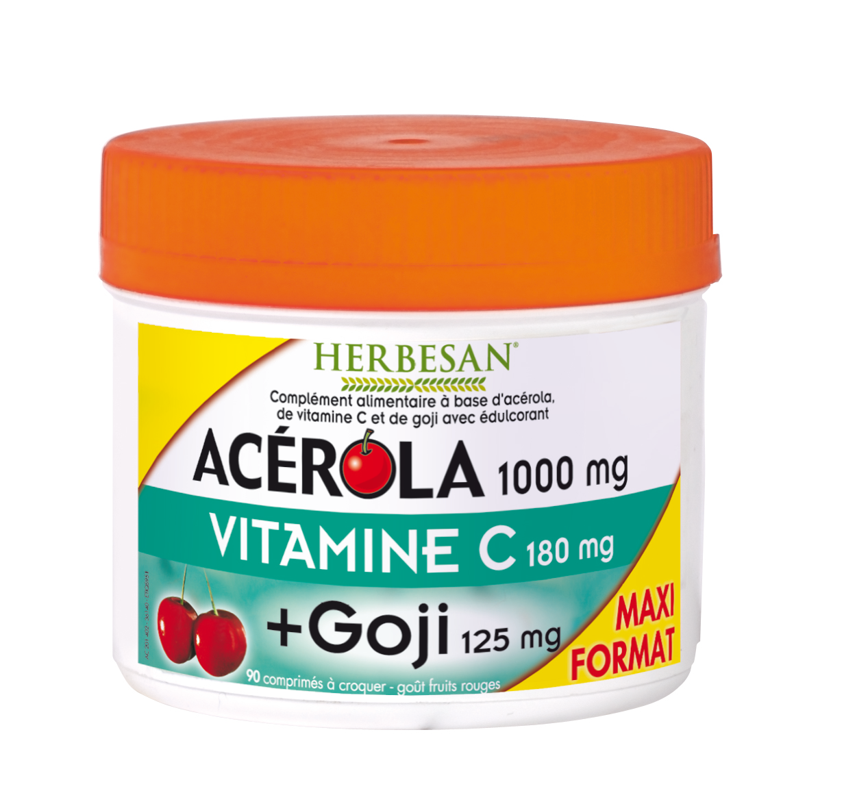 Acerola 1000 - 90 comprimés à croquer