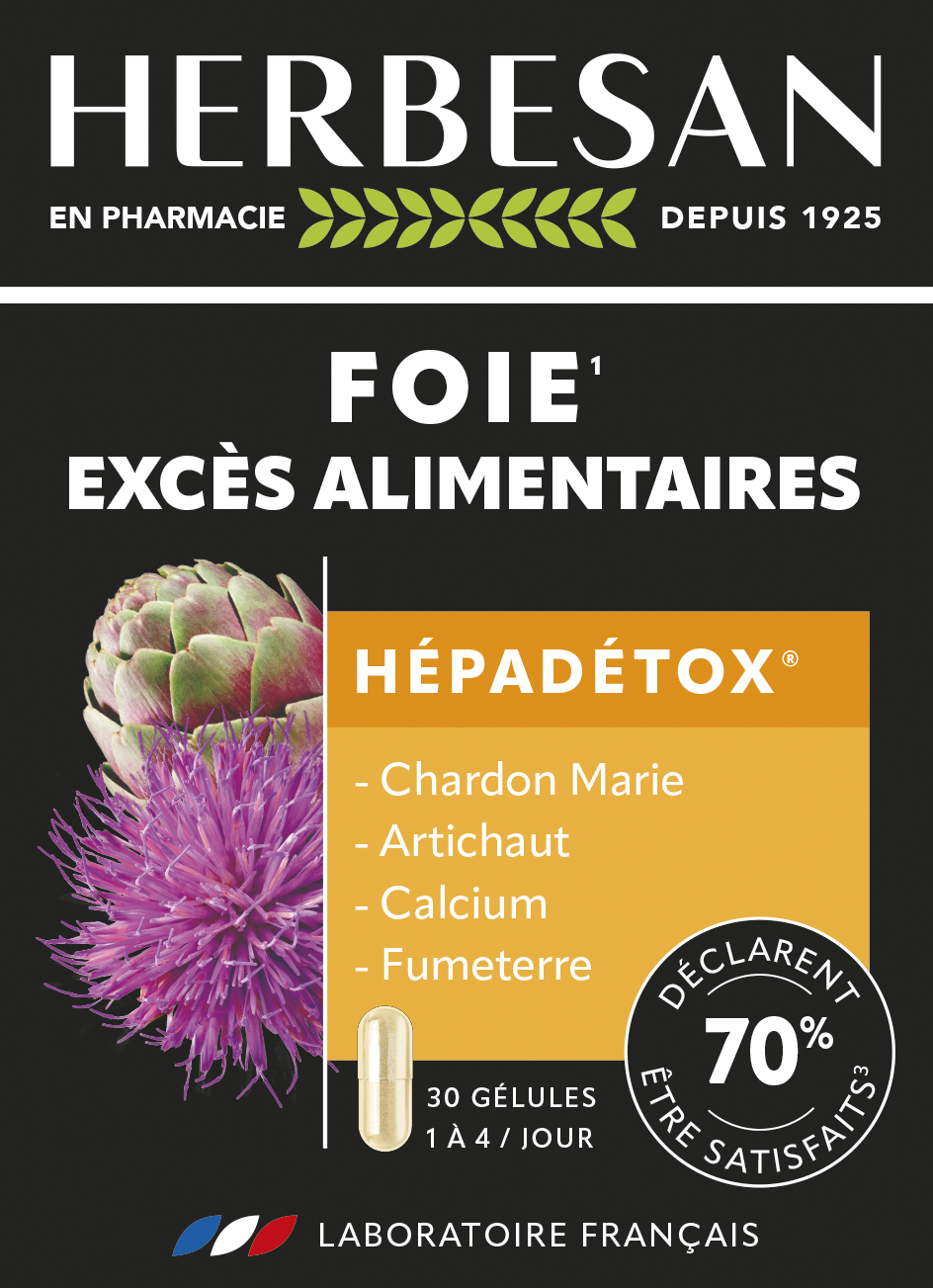 Herbesan hépadétox - 30 gélules