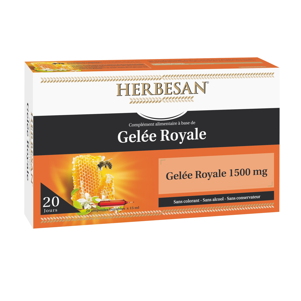 Gelée royale 300ml 20 ampoules de 15ml