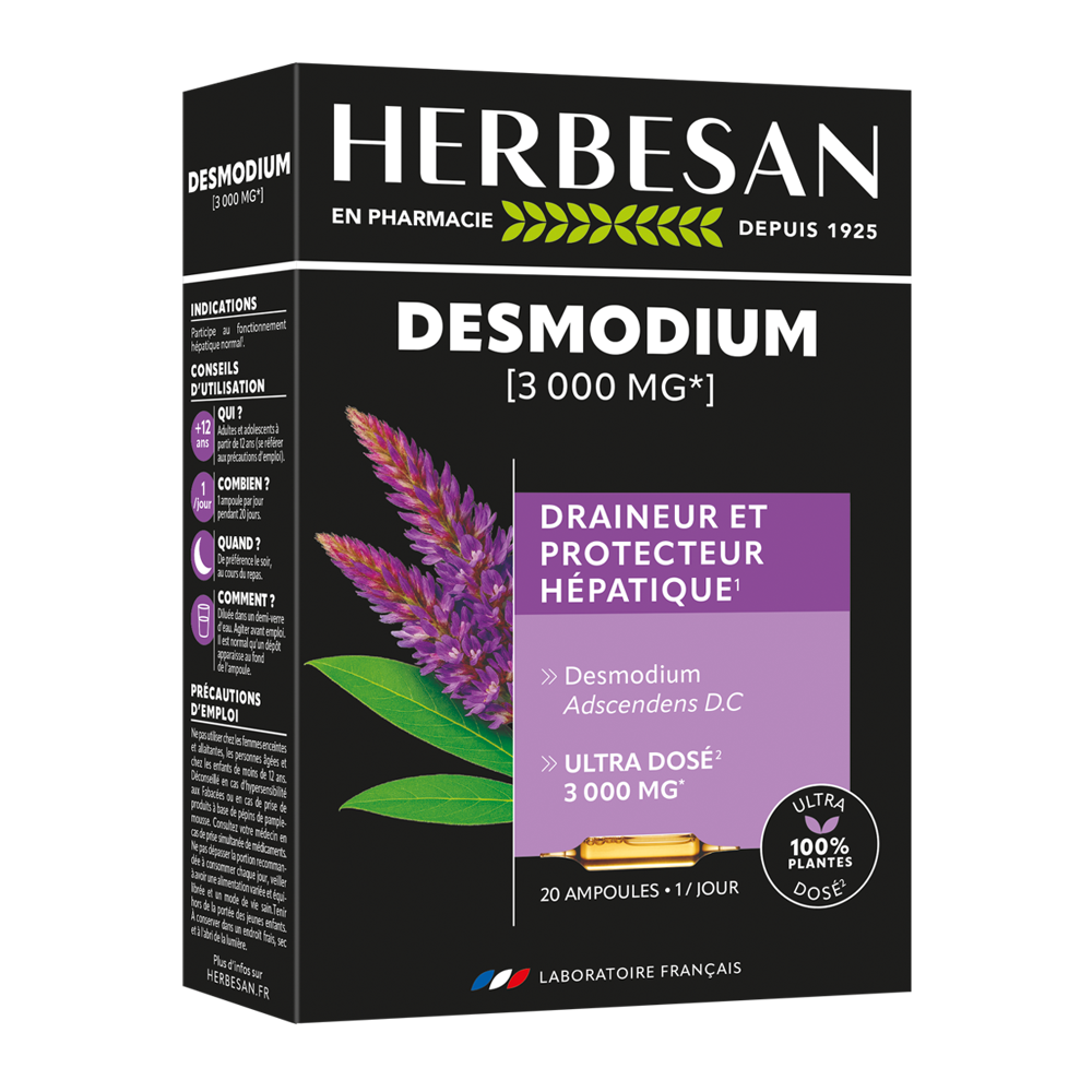 Bien-être du foie 20 ampoules de 15ml