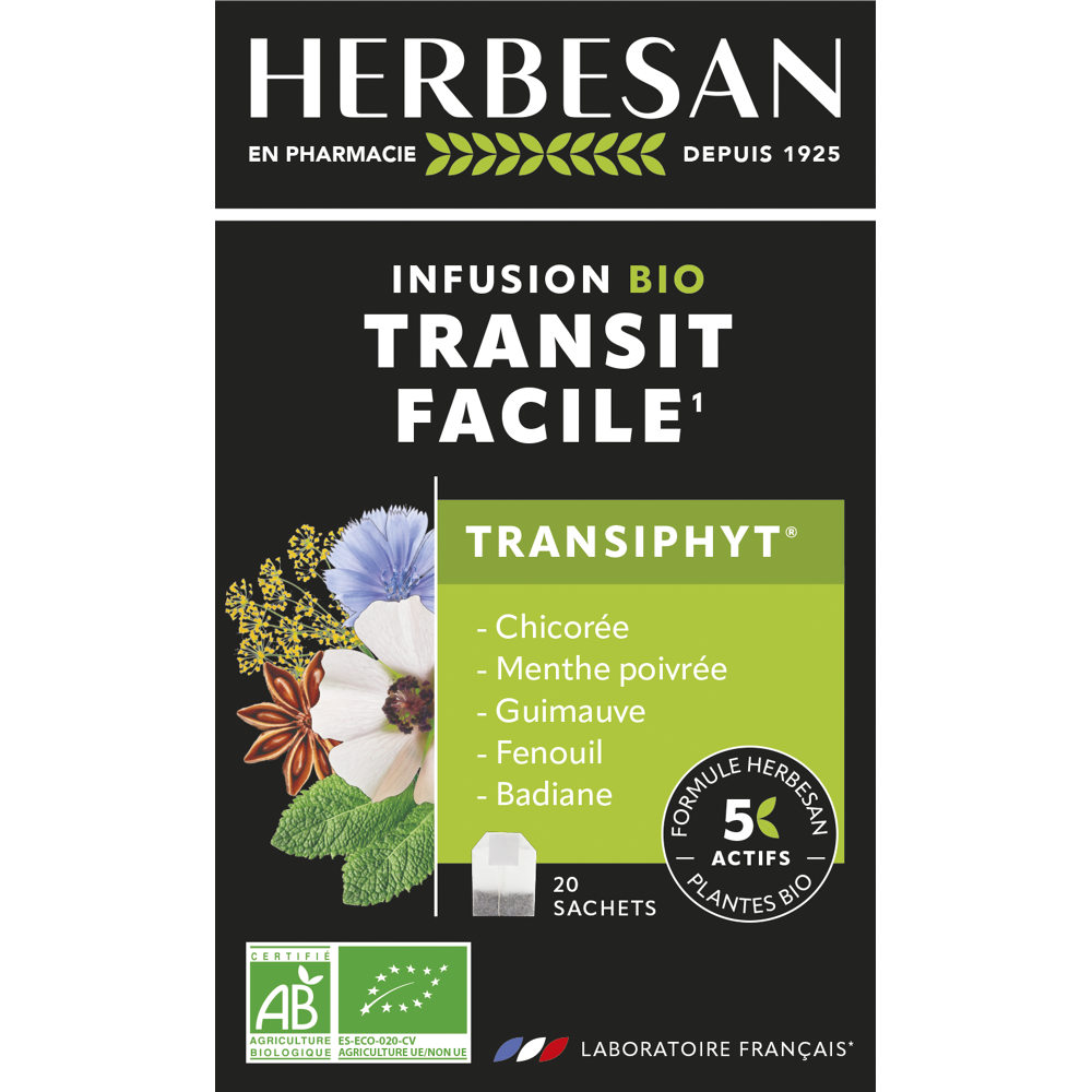 Transiphyt infusion bio 20 sachets