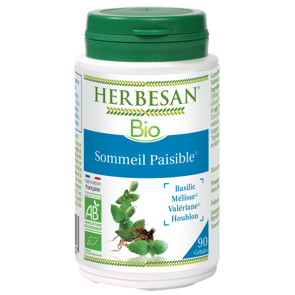 Quatuor Melisse Sommeil bio 90 gélules