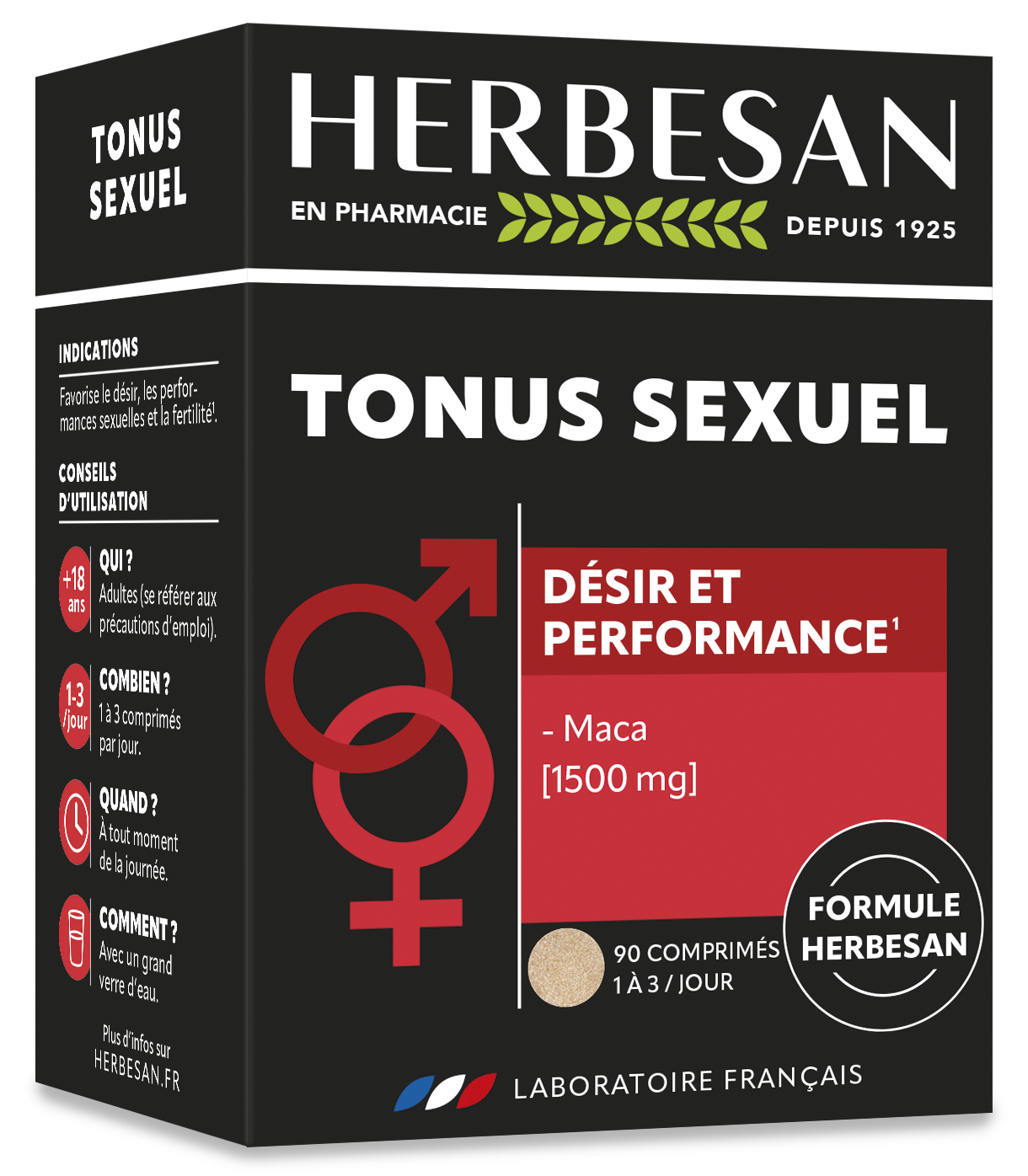 Maca performances physiques - 90 comprimés