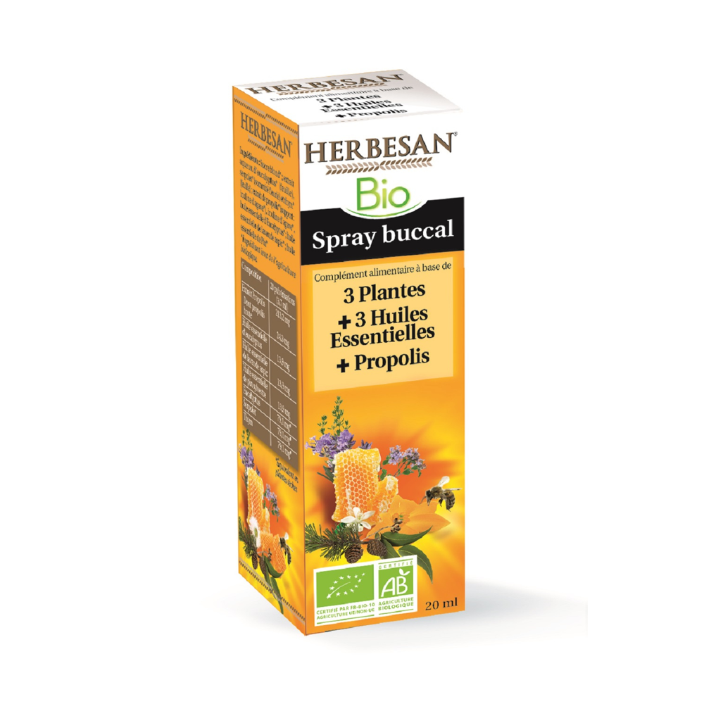 Spray 3 plantes bio - 20 ml