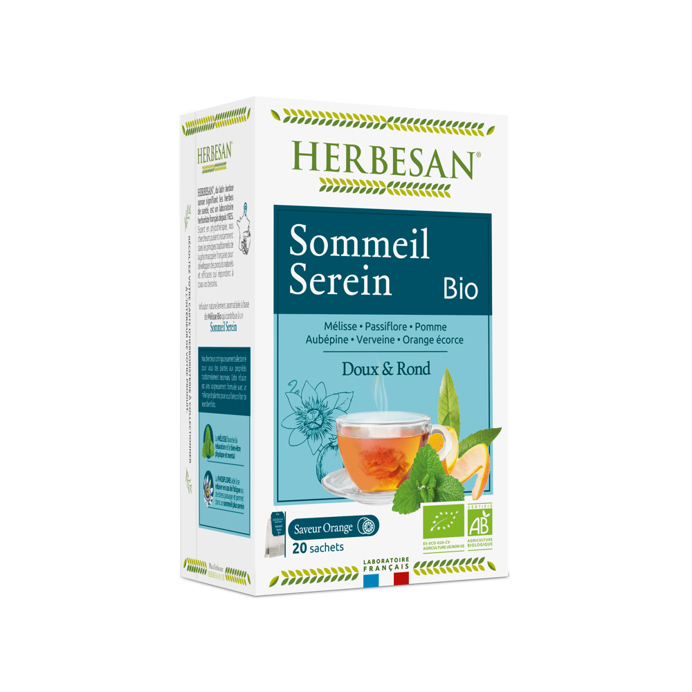Infusion Sommeil serein bio 20 sachets