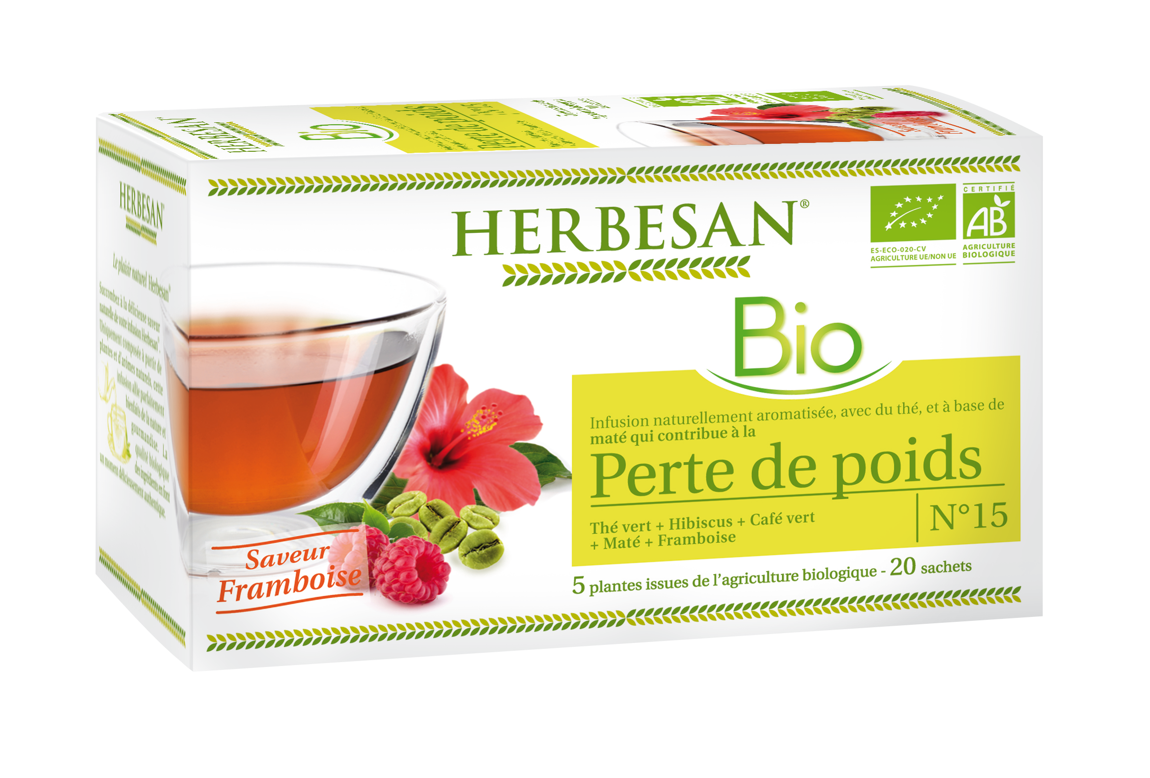 Infusion Perte de poids bio 20 sachets