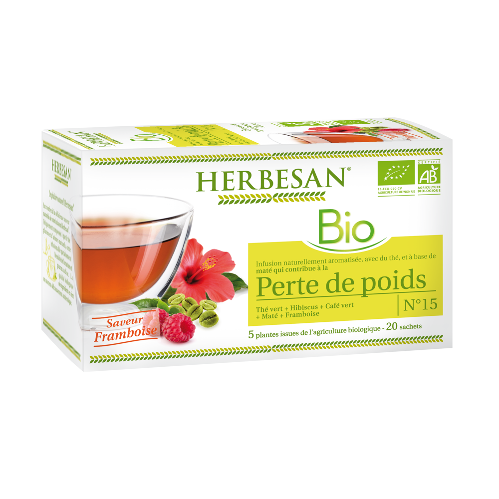 Infusion Perte de poids bio 20 sachets