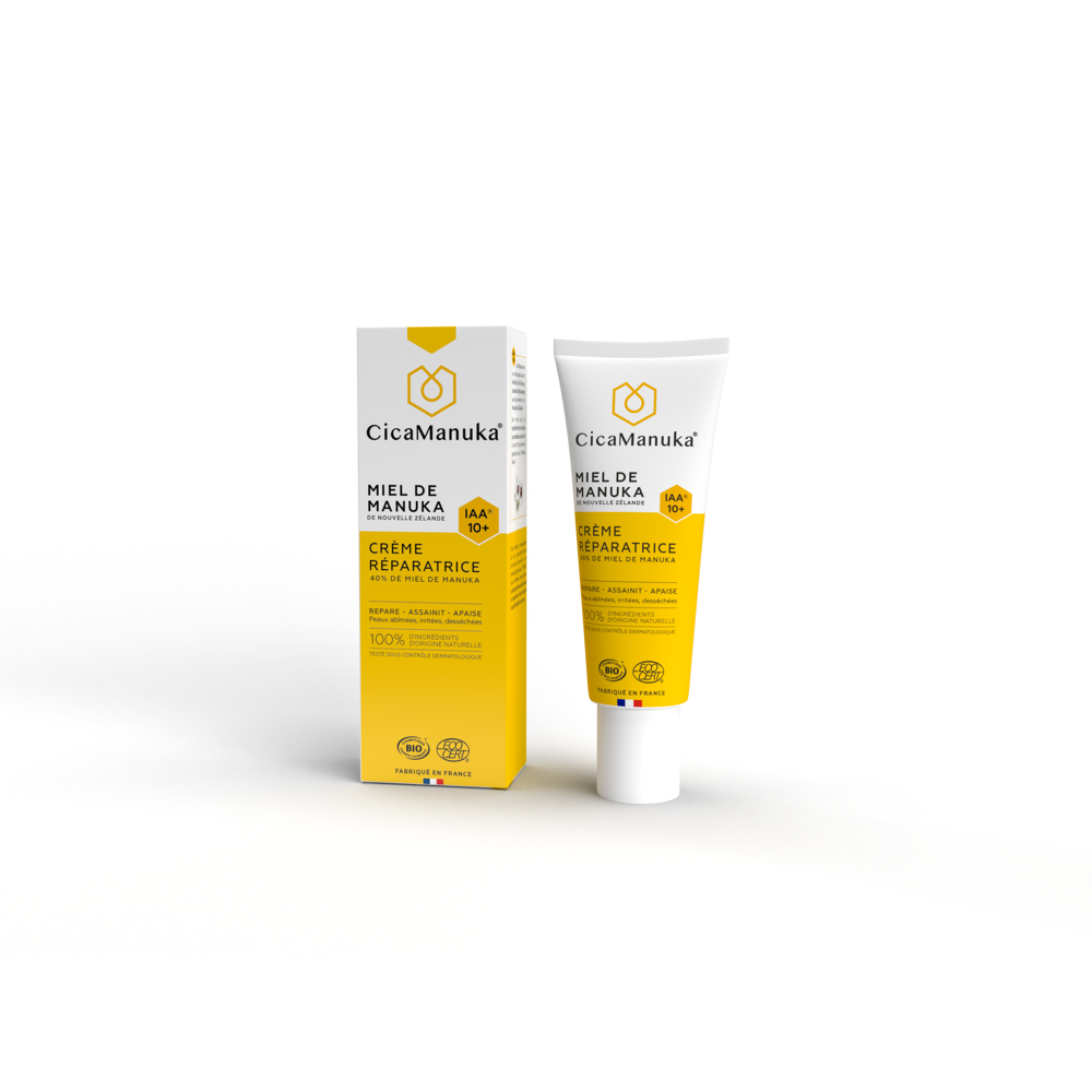 Crème réparatrice au miel de manuka iaa10 + 40ml
