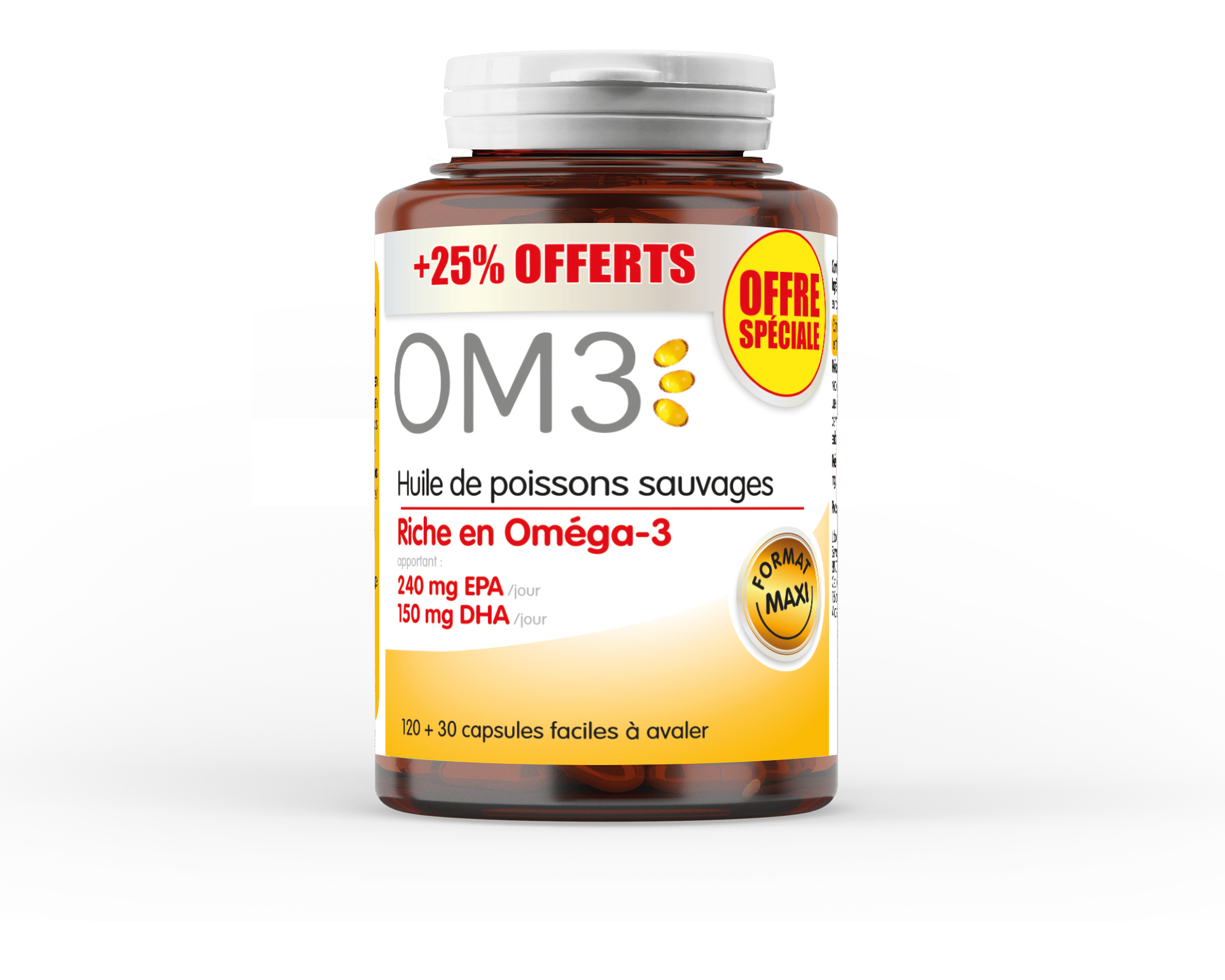 Huile de poisson 120 capsules