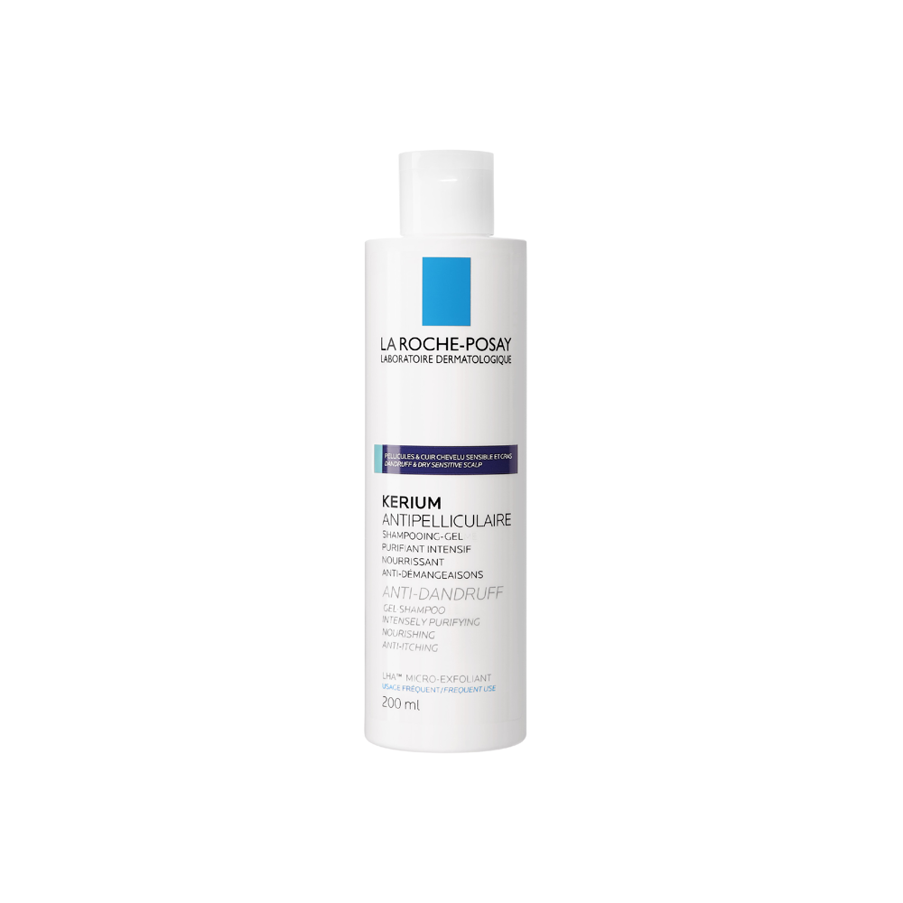 Shampooing gel antipellicules grasses 200ml