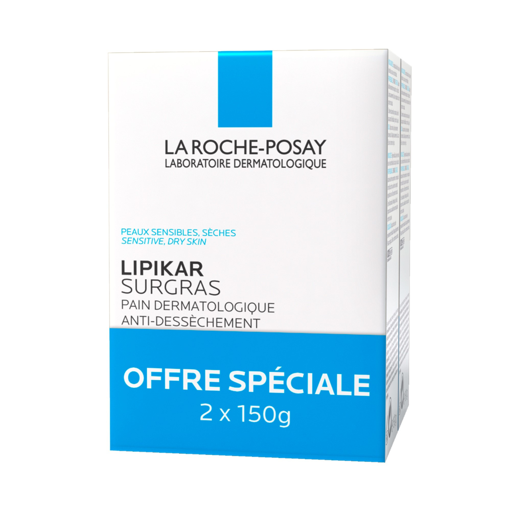 Lipikar surgras pain dermatologique 2x150g