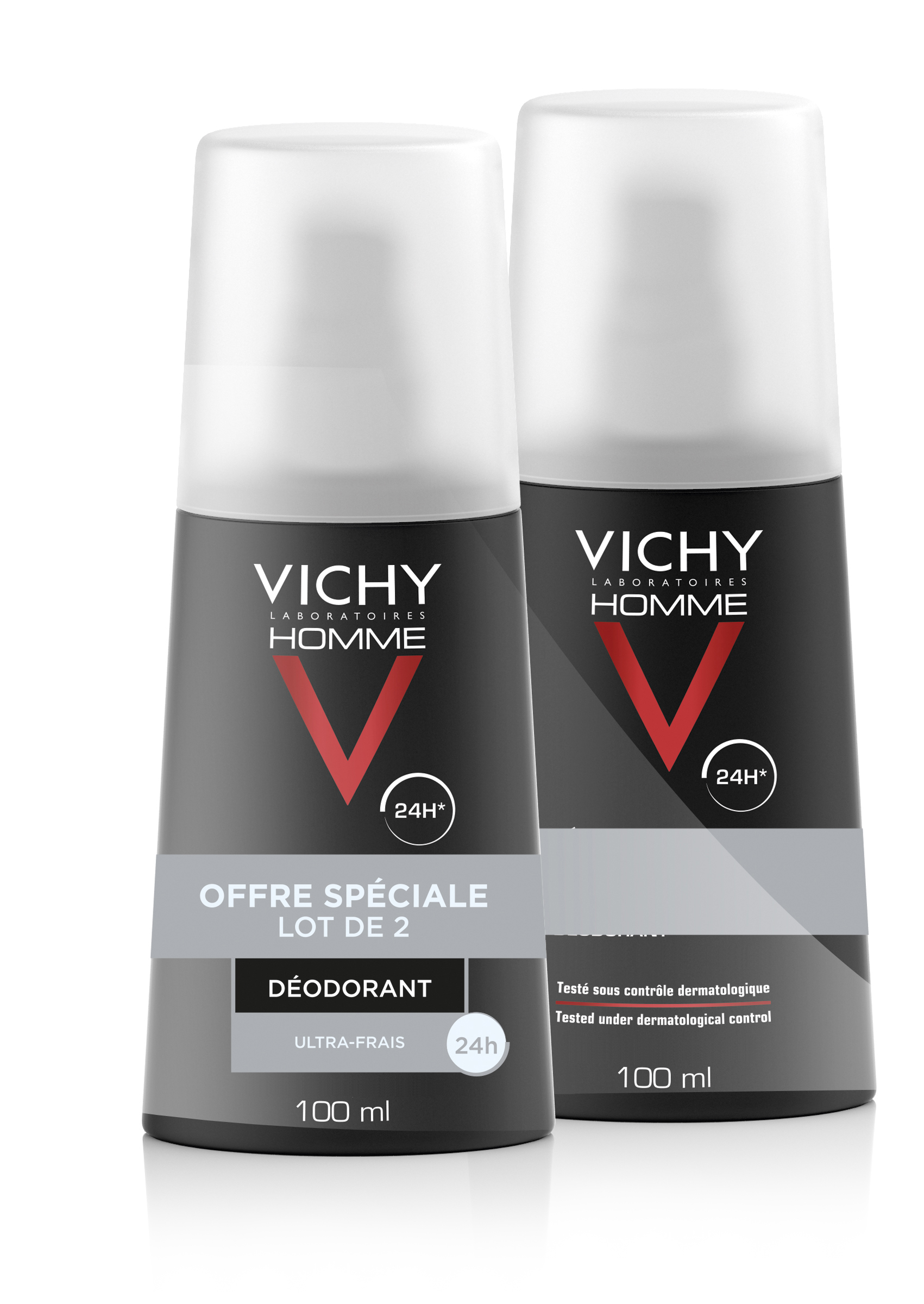 Déodorant Ultra frais Vichy Laboratoires Le Lot De 2 Sprays - vue 4