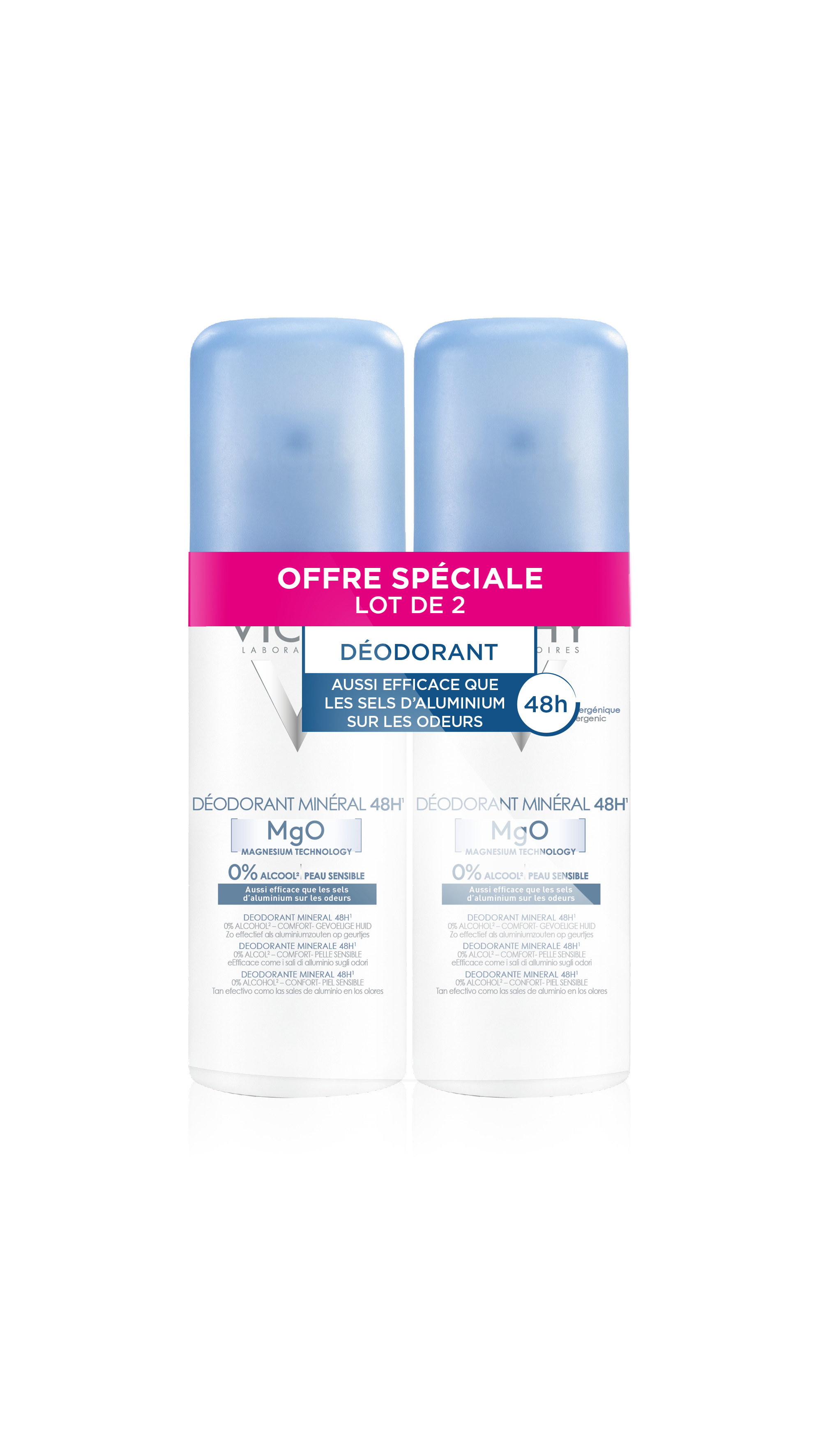 Déodorant minéral 48h 125ml