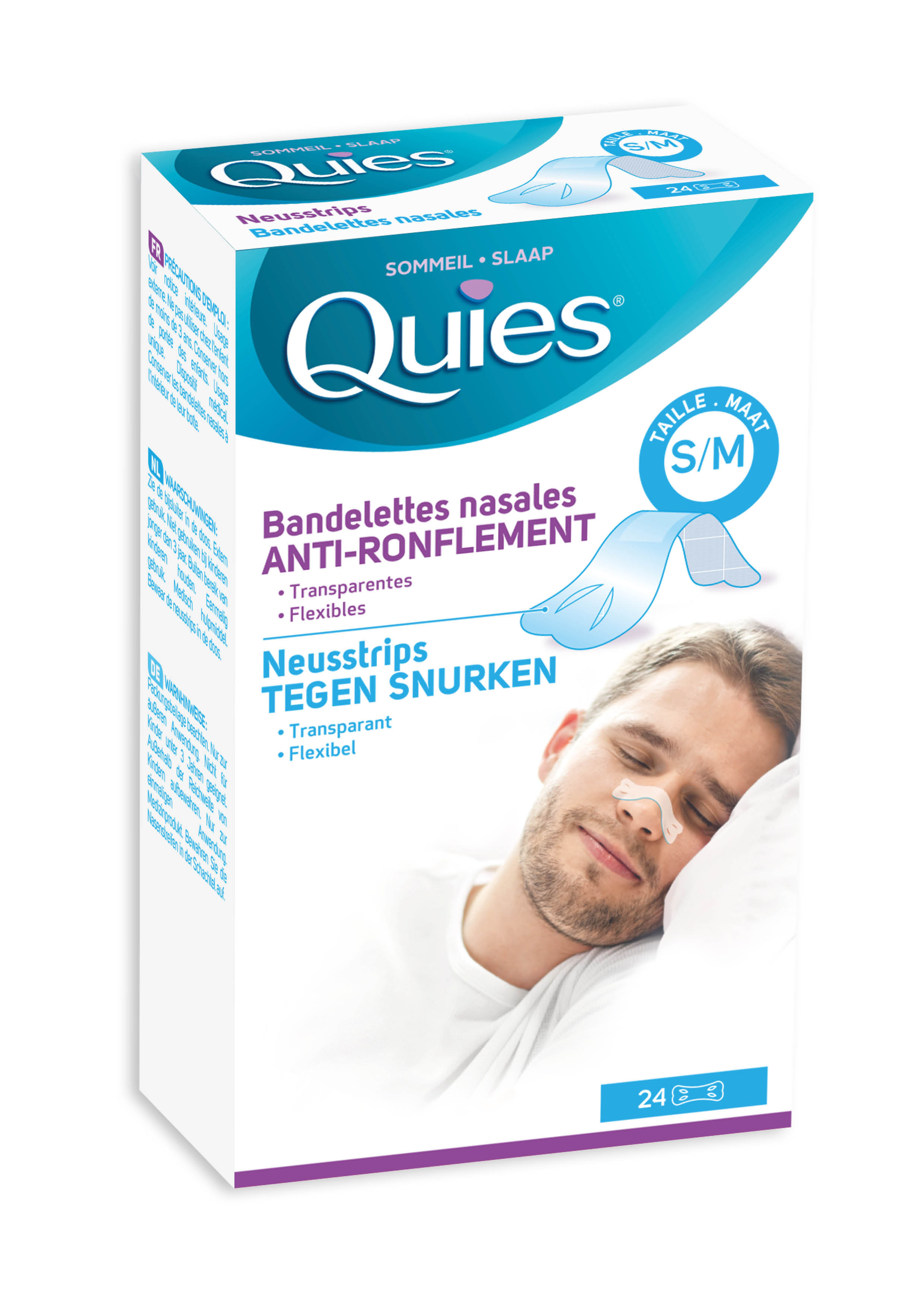 Anti-ronflement - bandelettes nasales petite taille