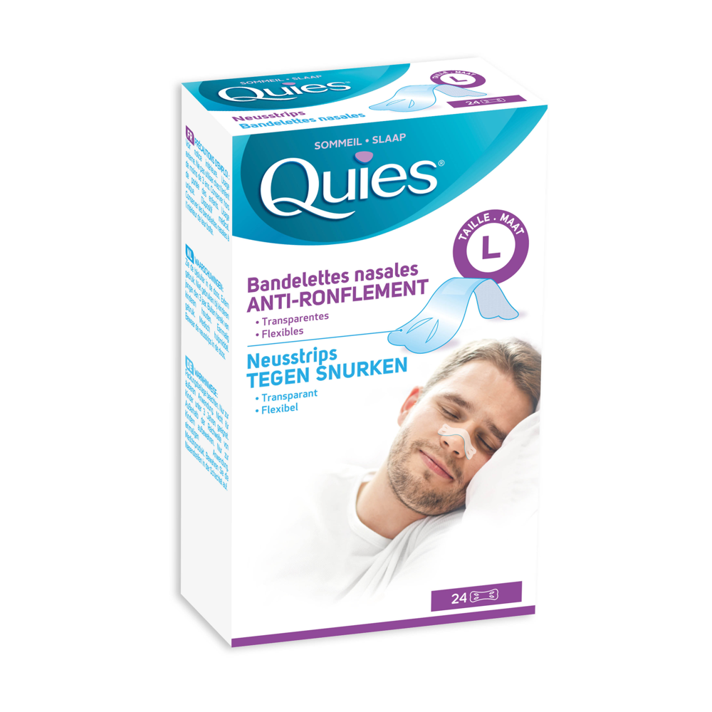 Anti-ronflement - bandelettes nasales grande taille