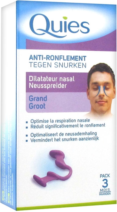 Anti-ronflement dilatateur nasal grand