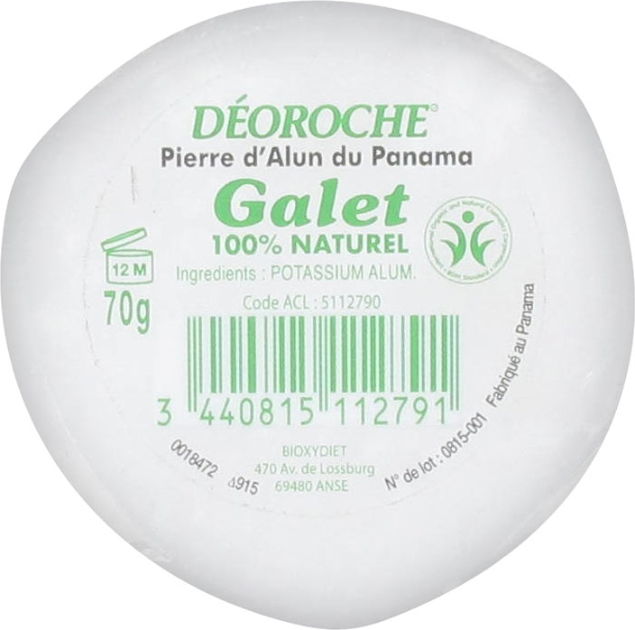 Déoroche pierre d'alun du panama 70g