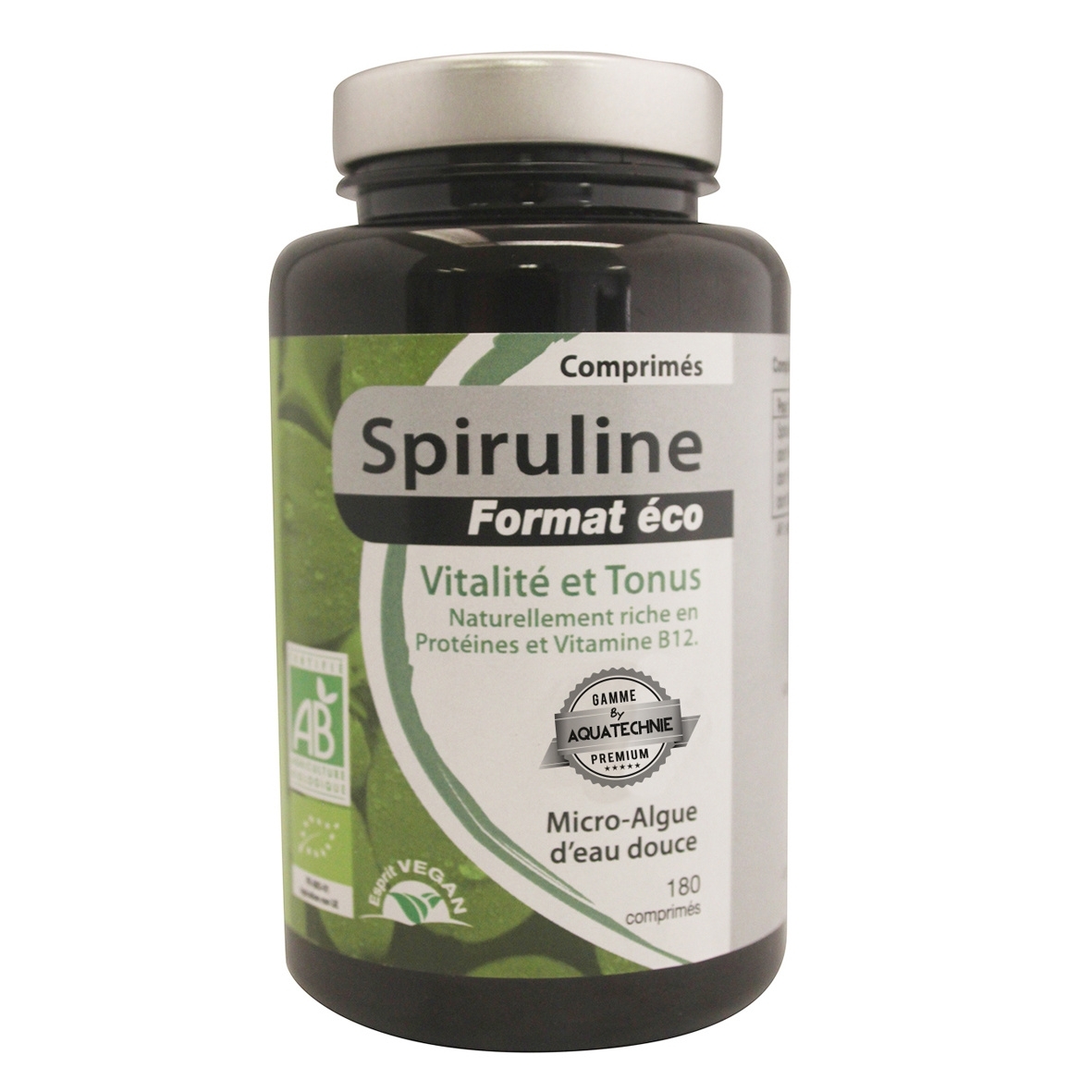 Spiruline bio 180 comprimés