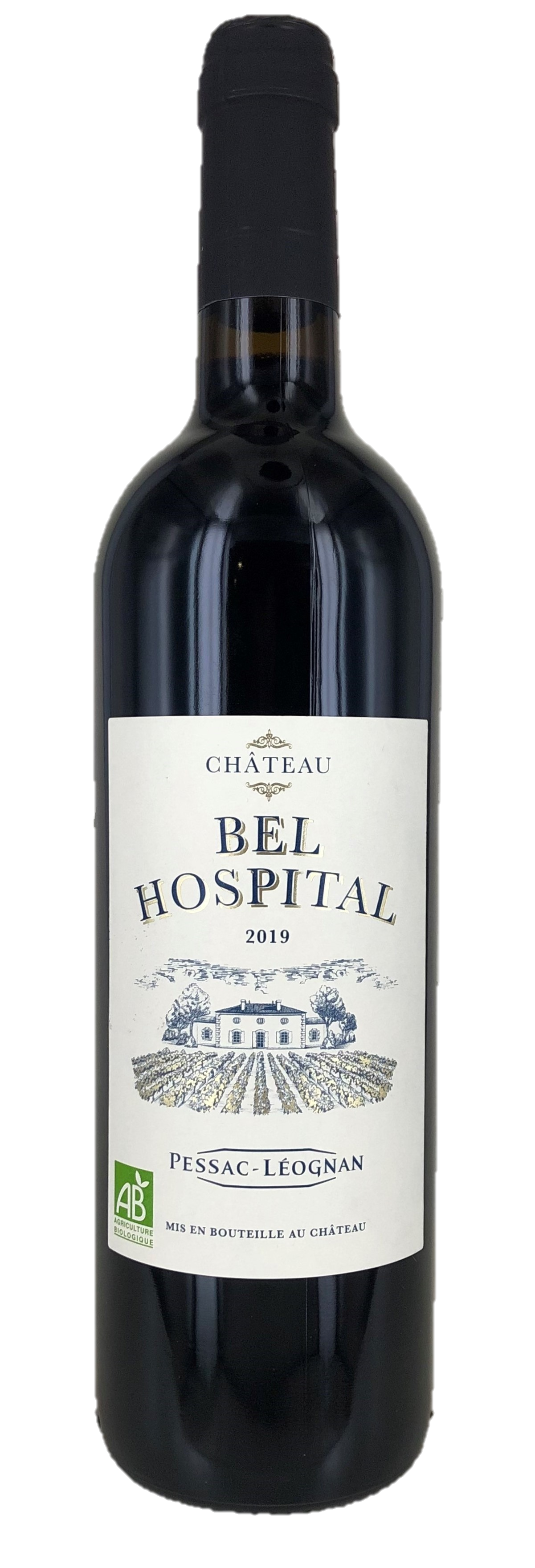 Château Bel Hospital BIO, 2019 - Pessac-Léognan AOP - Rouge - 75 cl