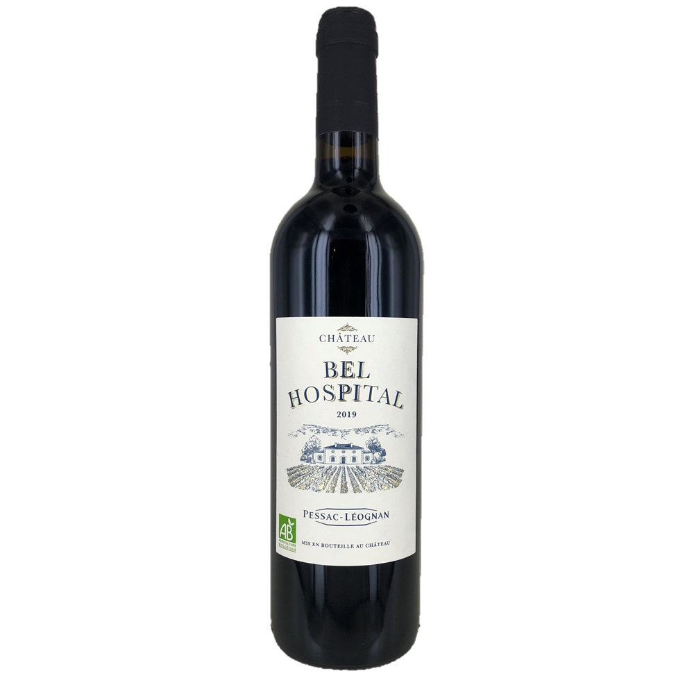 Château Bel Hospital BIO, 2019 - Pessac-Léognan AOP - Rouge - 75 cl