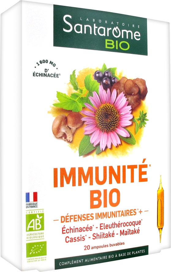 Immunité bio 20 ampoules de 10ml