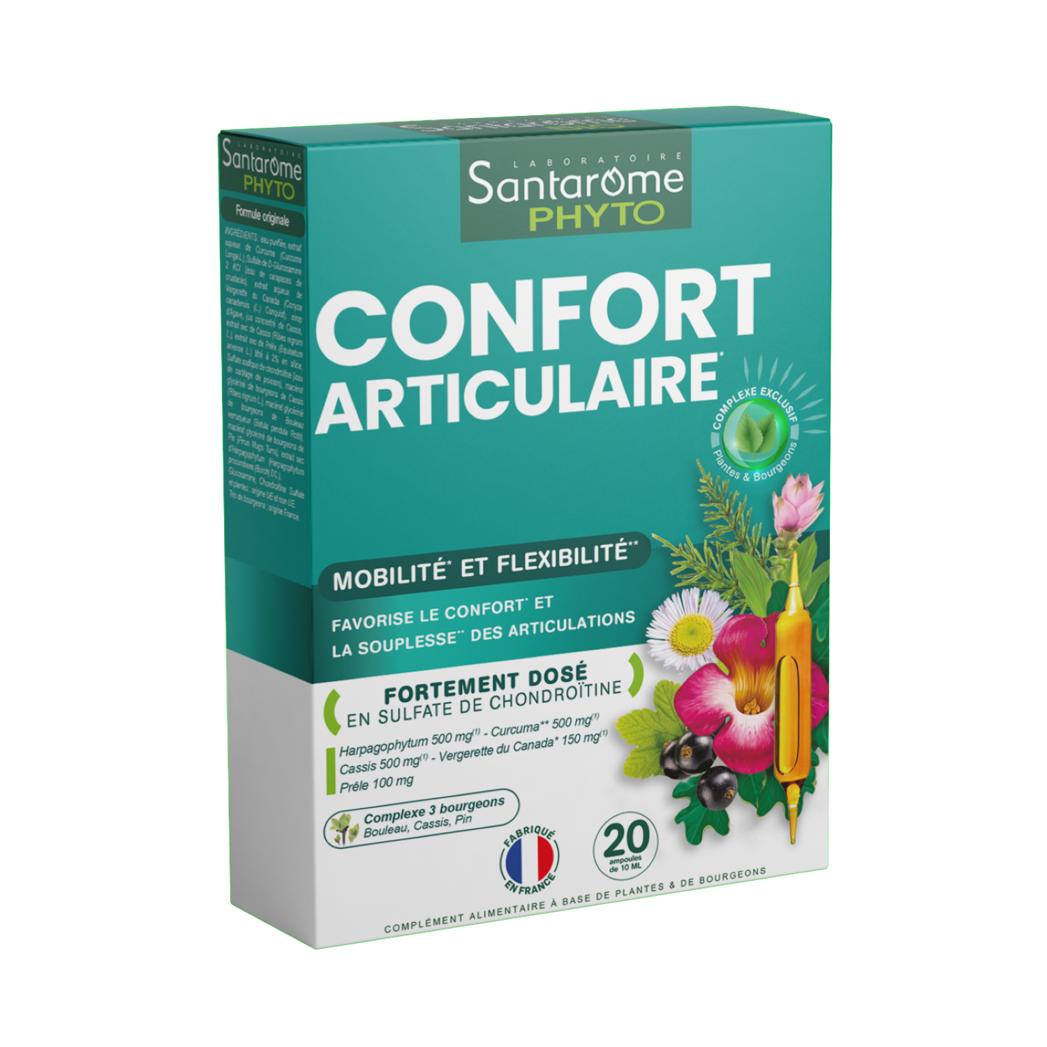 Confort articulaire 20 ampoules de 10ml