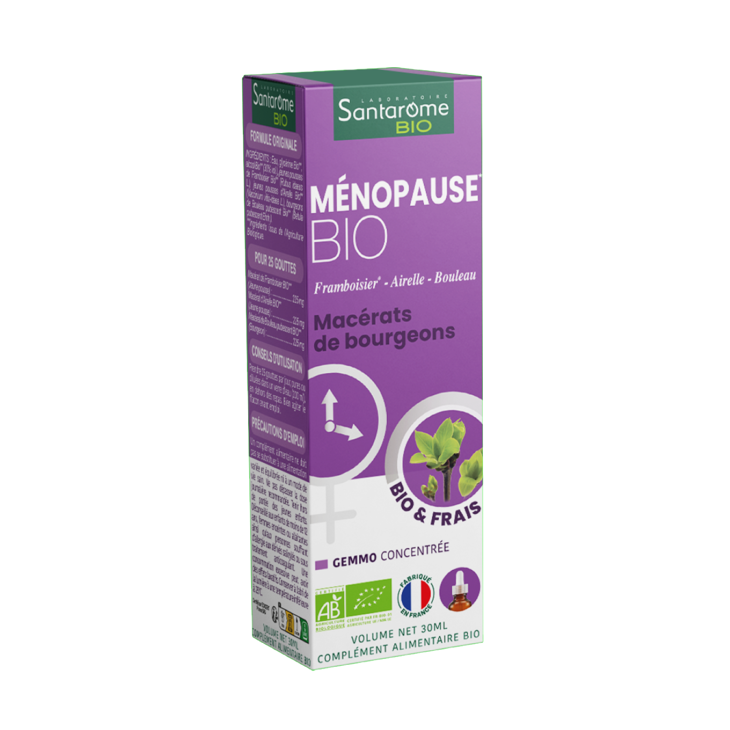 Santarome bio ménopause 30ml