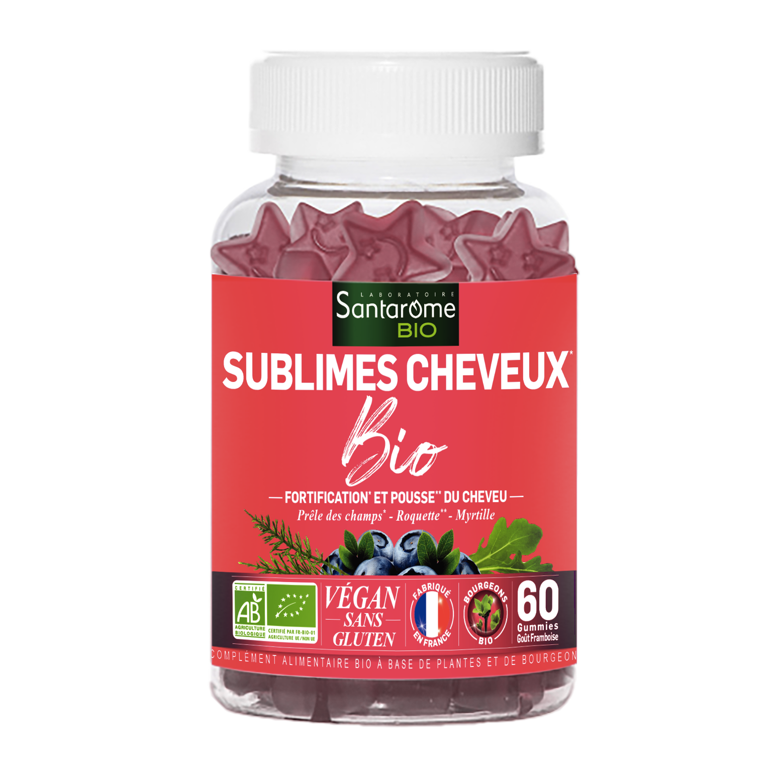 Gummies Sublimes Cheveux Bio