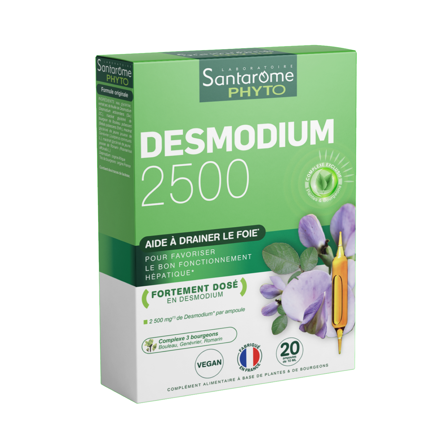 Desmodium 2500 20 Ampoules