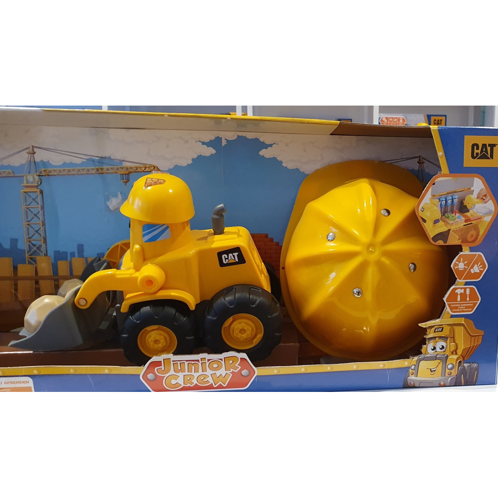 Véhicule de chantier + casque