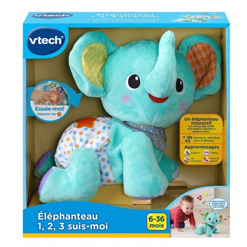Eléphanteau 1,2,3 suis-moi