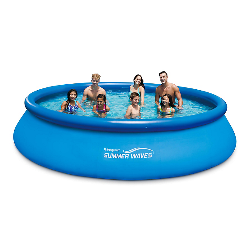 Kit piscine autoportante Diam.457cm x H.84cm avec pompe et cartouche de filtration