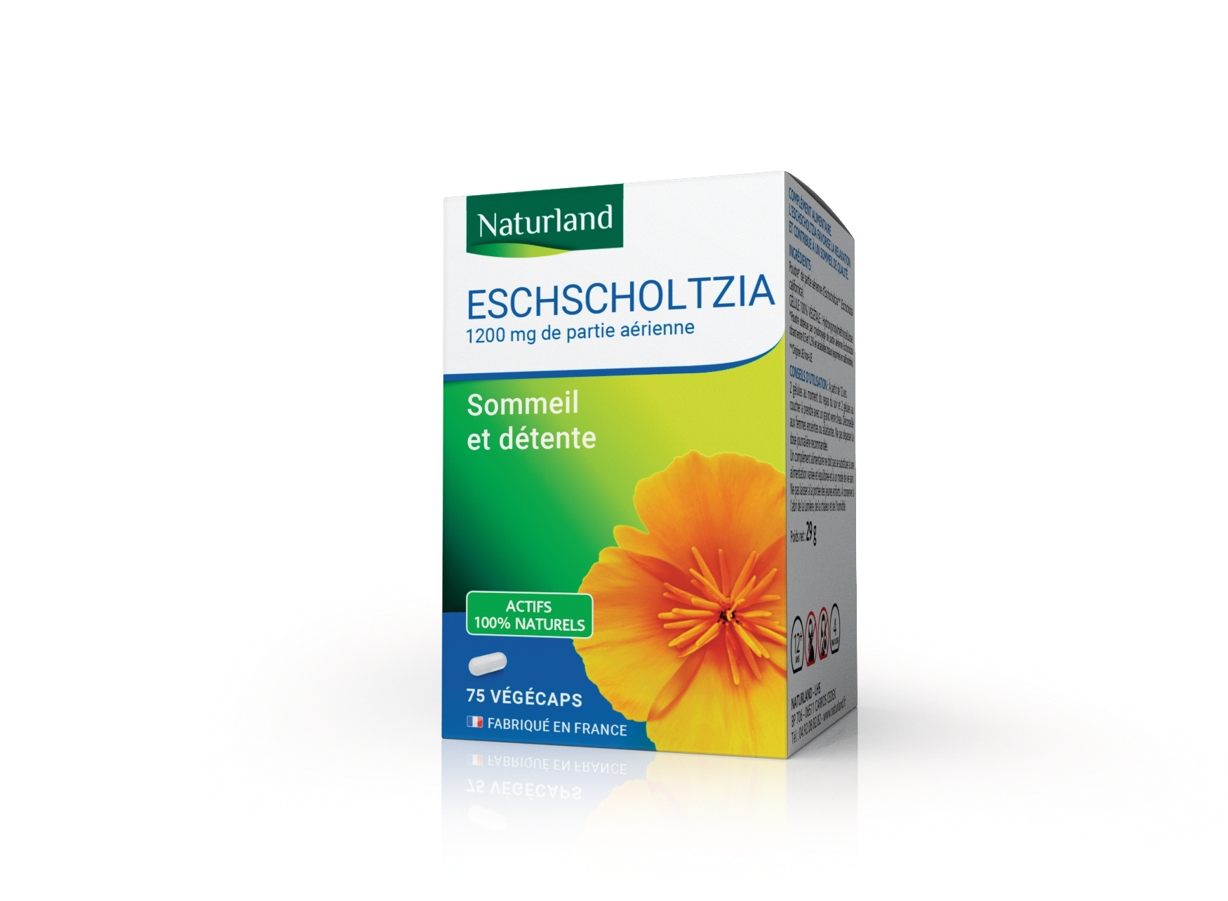 Escholtzia, Sommeil et Détente 75 végécaps