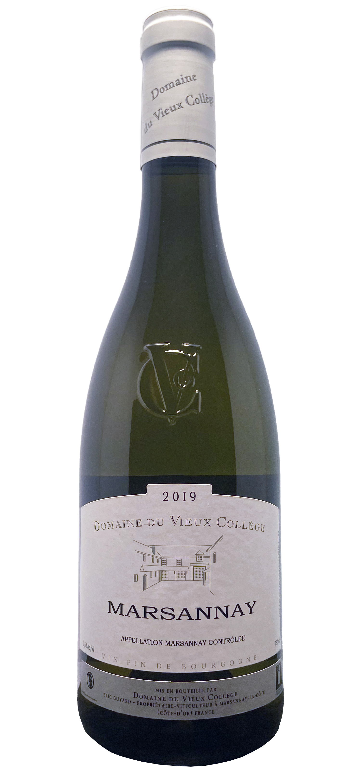 Domaine Du Vieux Collège BIO, 2019 - Marsannay AOP - Blanc Sec - 75 cl