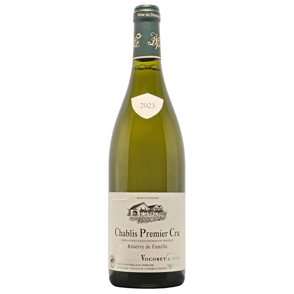 Domaine Vocoret & Fils Réserve de Famille, 2020 - Chablis 1er Cru AOP - Blanc Sec - 75 cl
